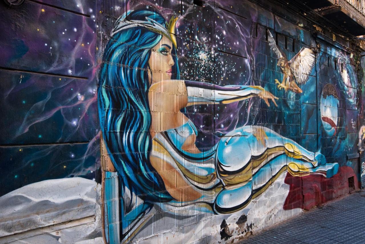 말라가 Street Art Fantasy 1 아파트 외부 사진